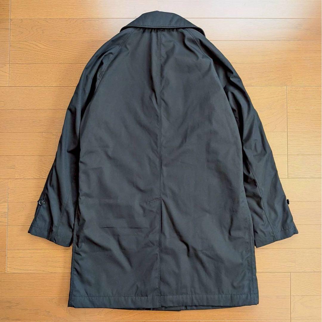 極美品　パープルレーベル ステンカラーコート nanamica