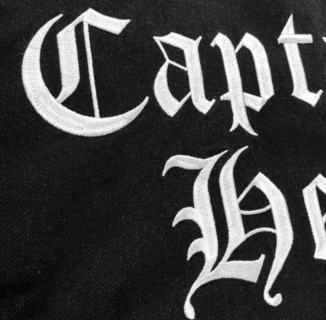 captains helm ロゴデニム　コーチジャケット