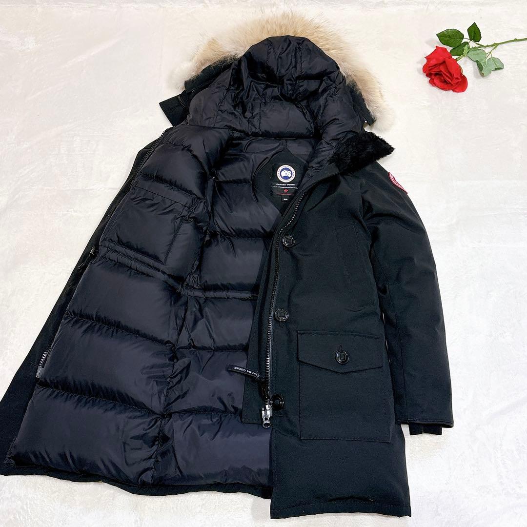 新品同様✨　カナダグース　ダウンコート　ブロンテパーカー　レディース　ブラック