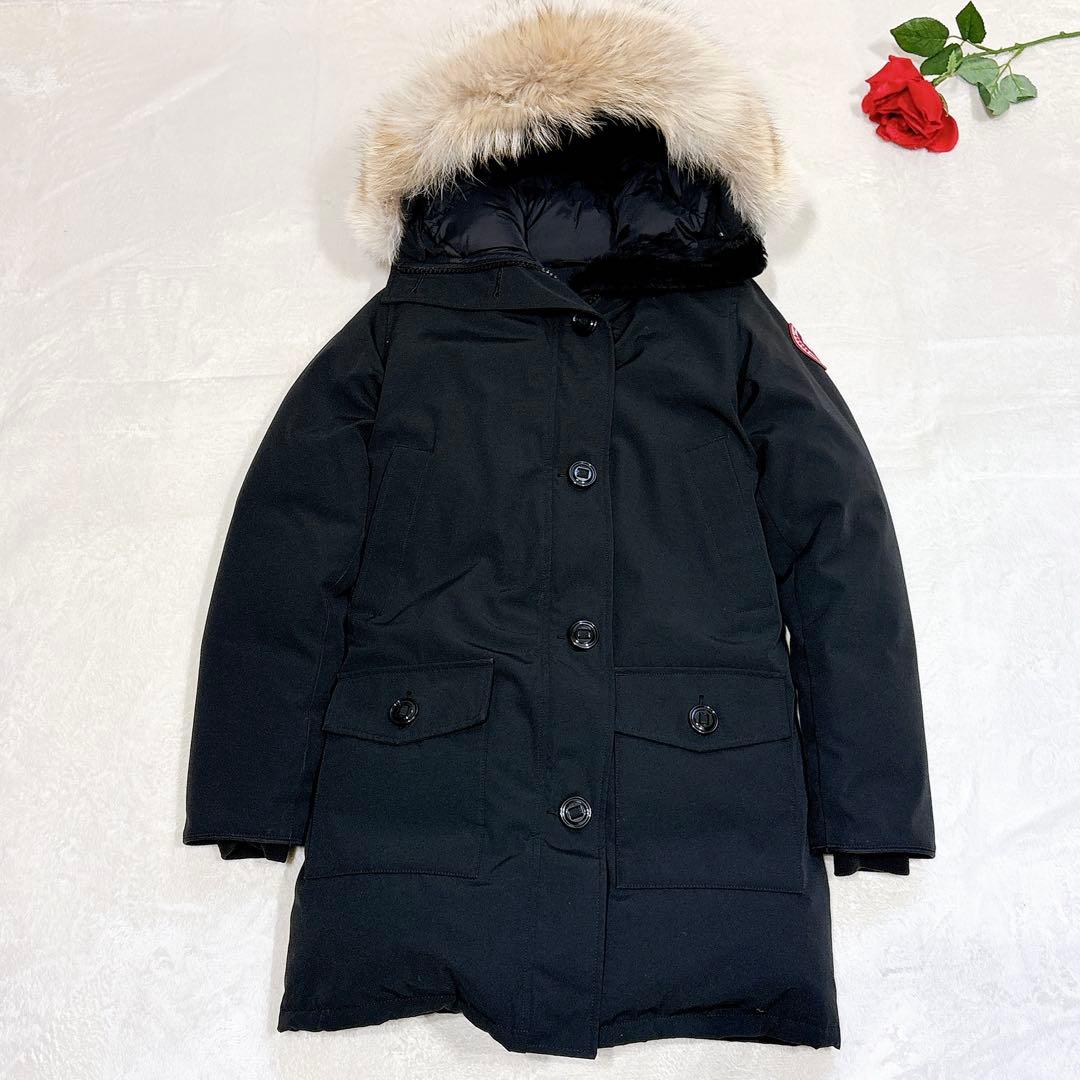 新品同様✨　カナダグース　ダウンコート　ブロンテパーカー　レディース　ブラック