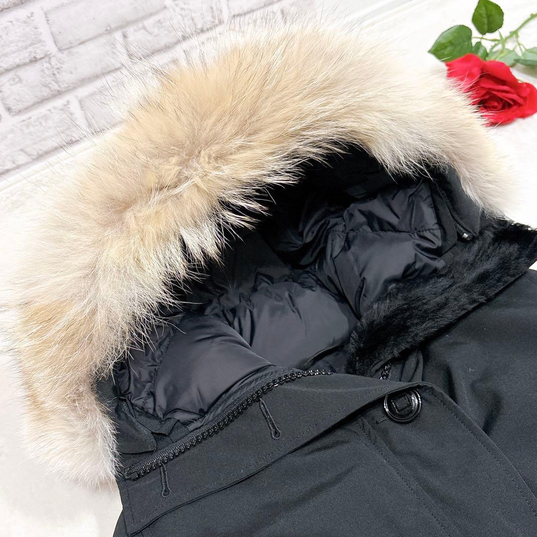 新品同様✨　カナダグース　ダウンコート　ブロンテパーカー　レディース　ブラック