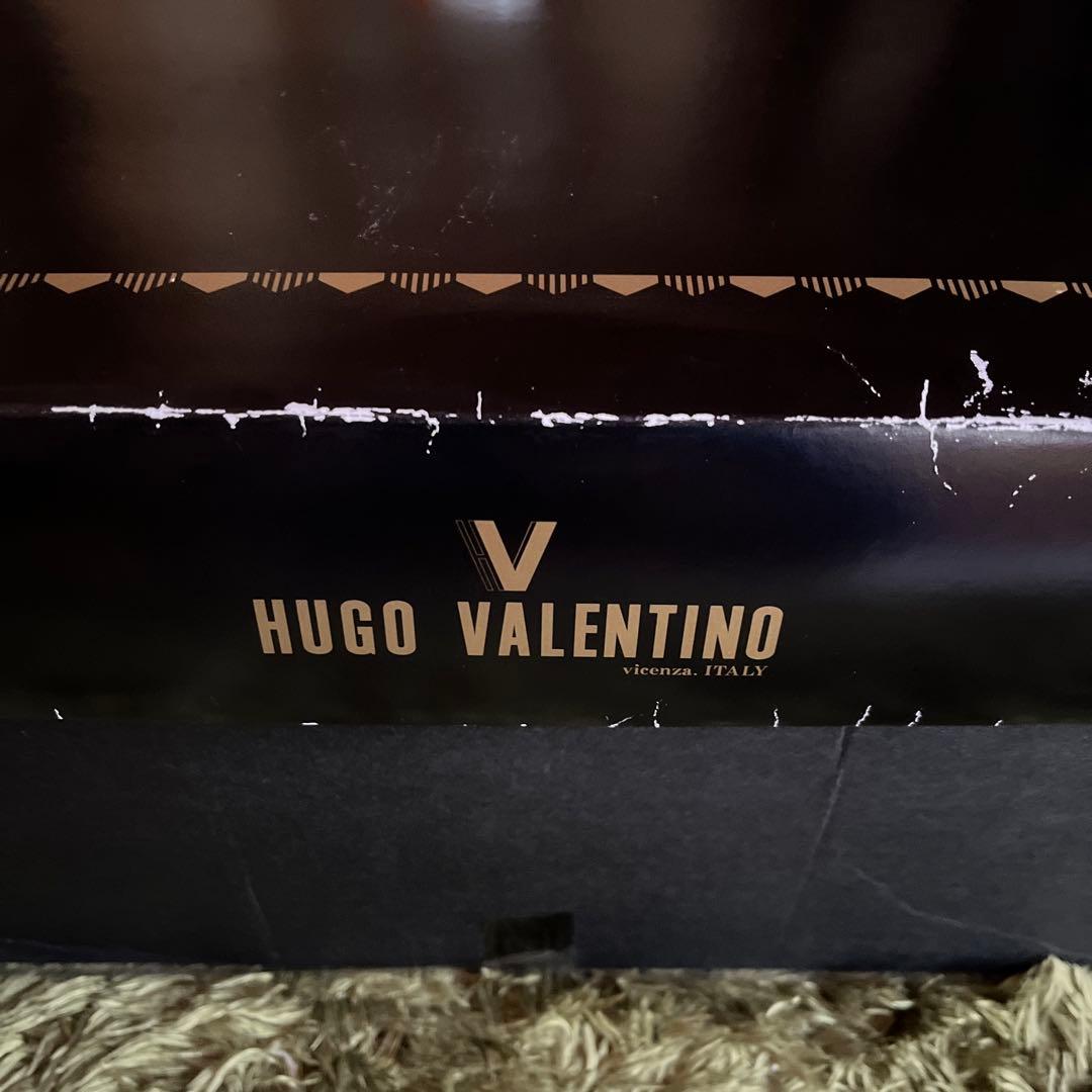 HUGO VALENTINO 花柄毛布 約150×220cm