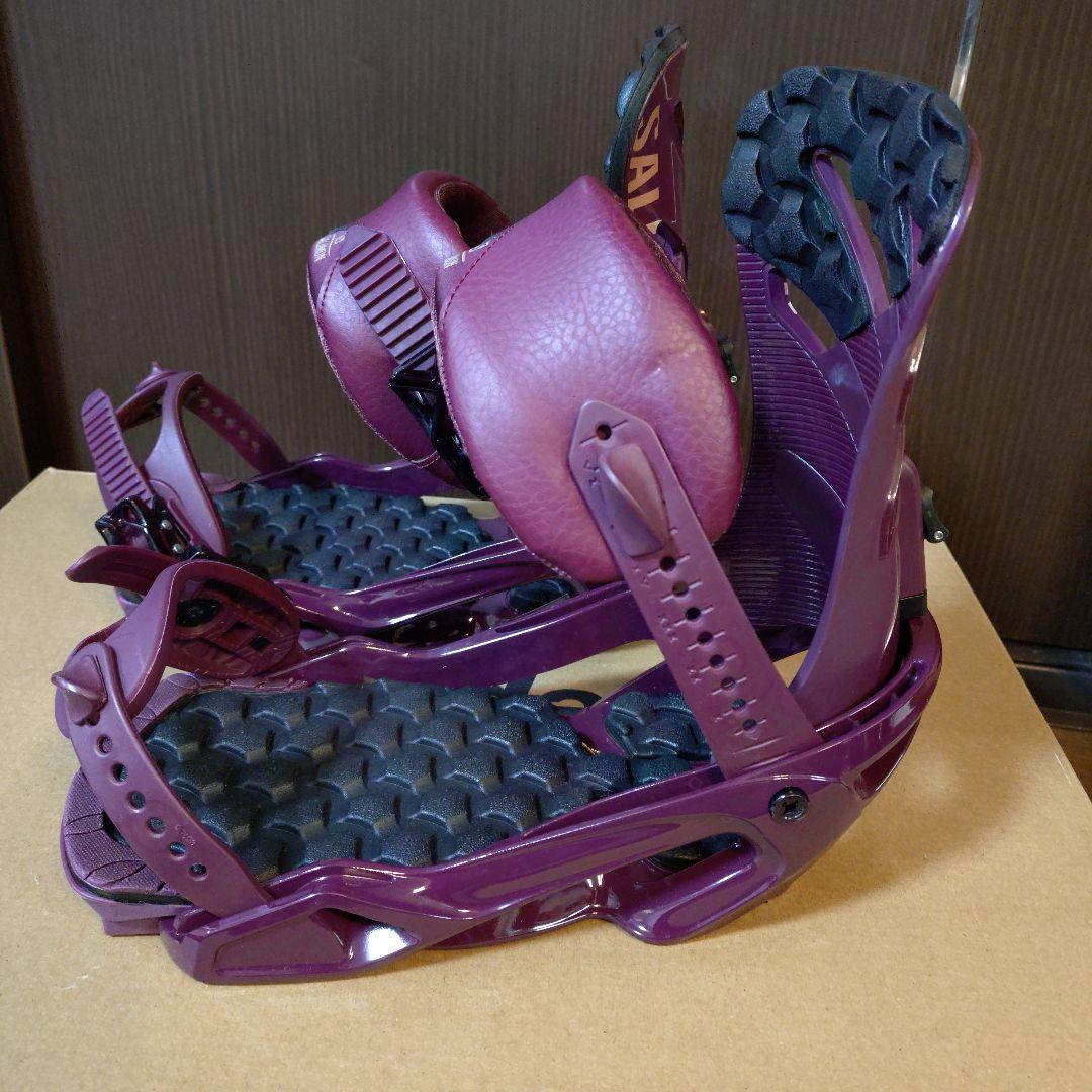 Salomon スノーボード ビンディング パープル