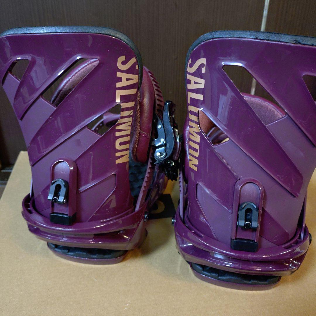 Salomon スノーボード ビンディング パープル