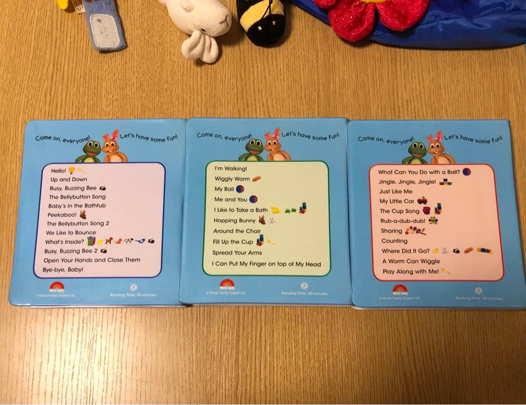 ディズニー英語システム プレイアロング ブルーレイ　新子役版　字幕あり