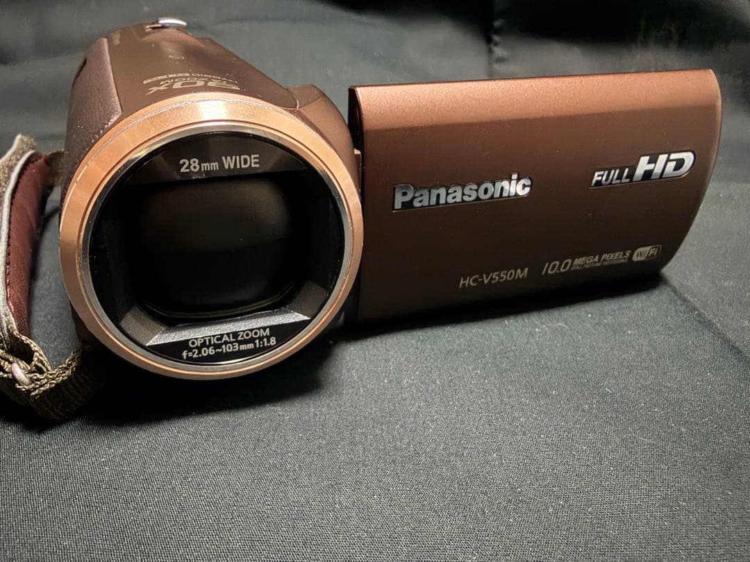 即日発送 美品 Panasonic HC-V550M ビデオカメラ 本体
