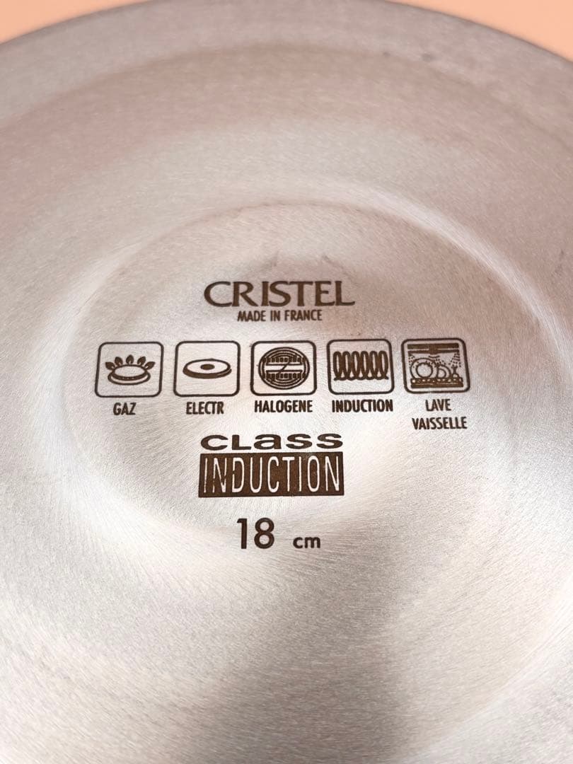 18cm CRISTEL クリステル　グラフィット 深鍋