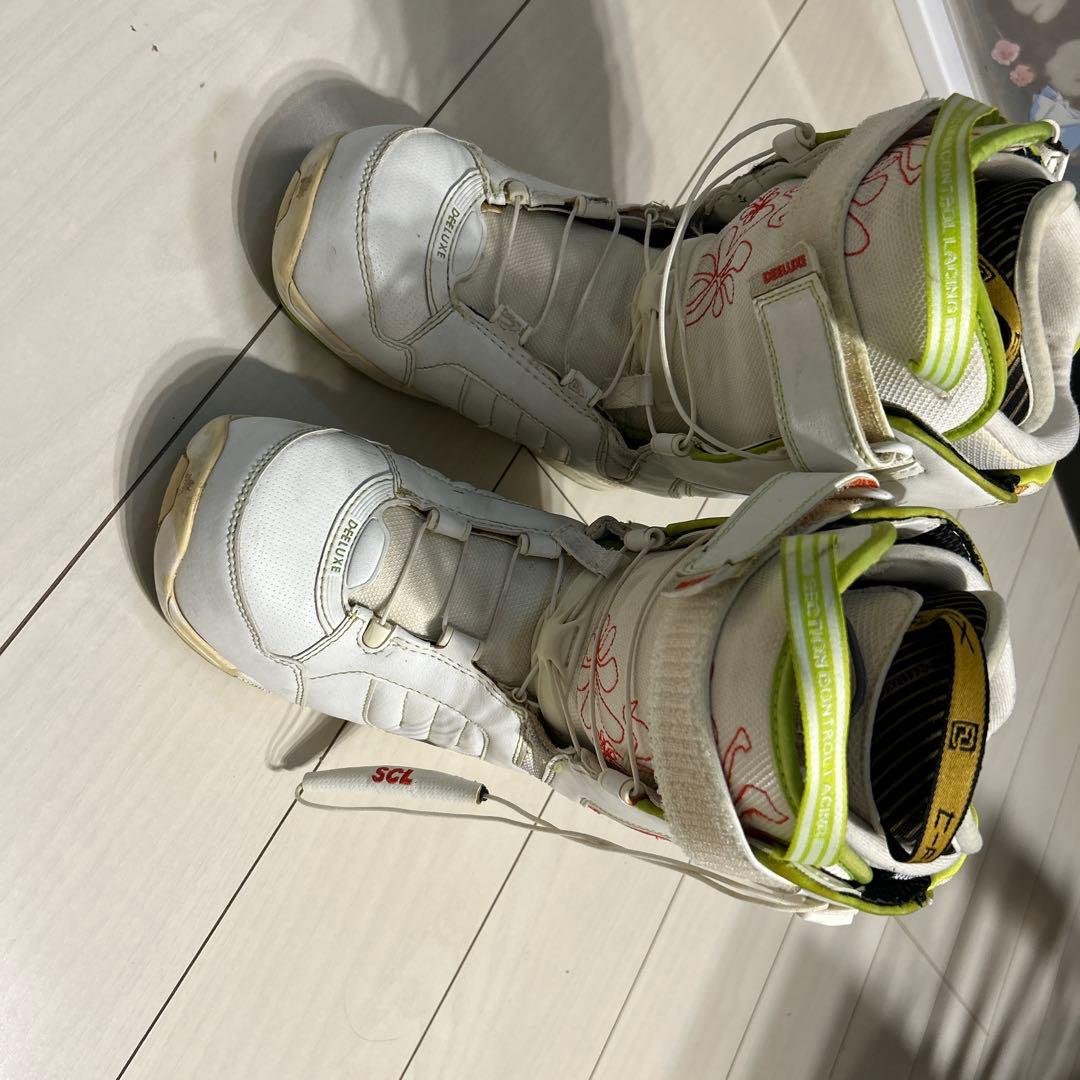 DEELUXE ALPHA スノーボードブーツ　ホワイト