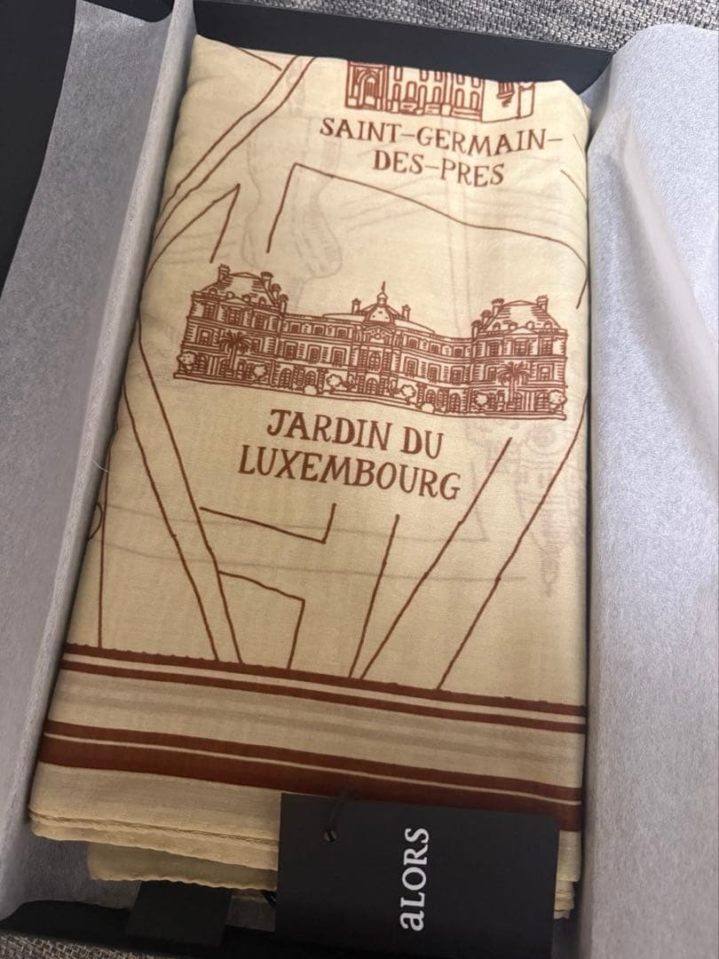 [新品タグ付き] aLORS ★ スカーフ アイボリー