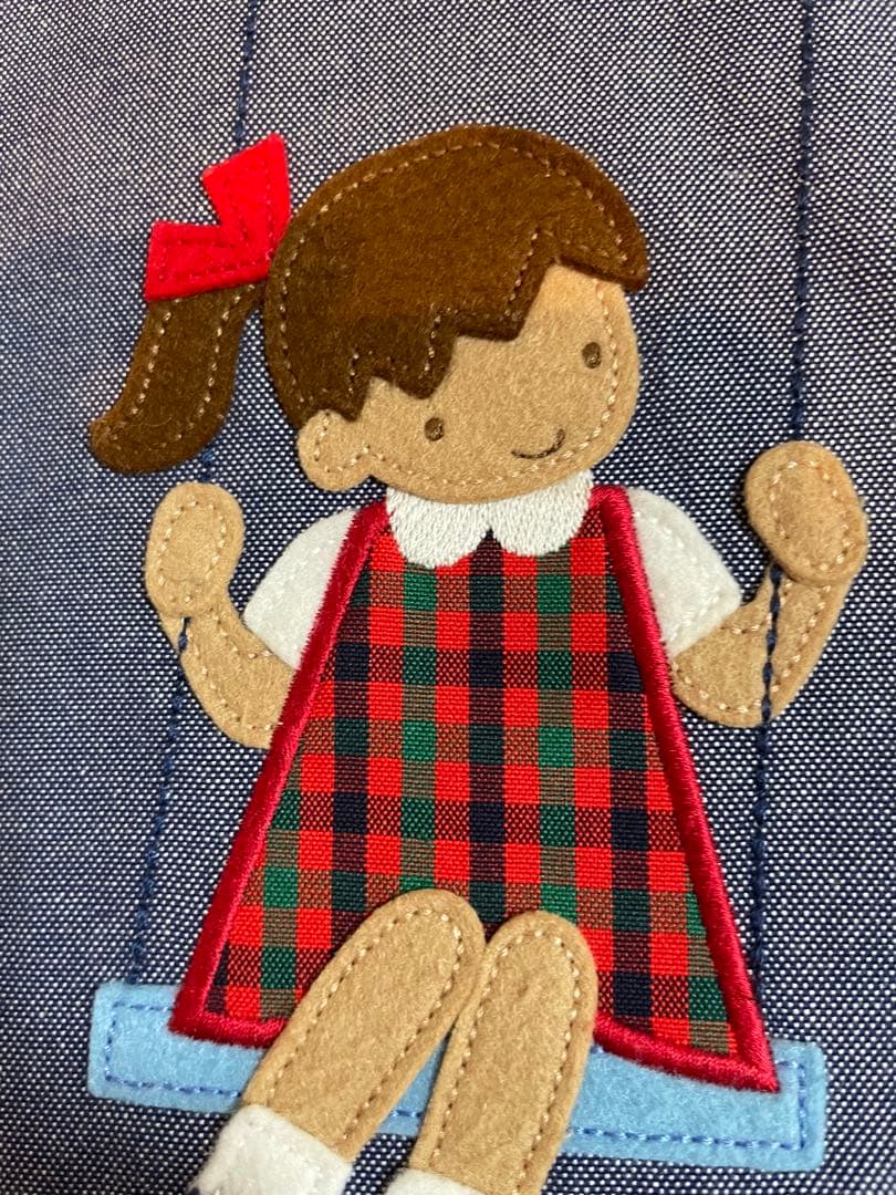 【中古】ファミリアデニムバッグ