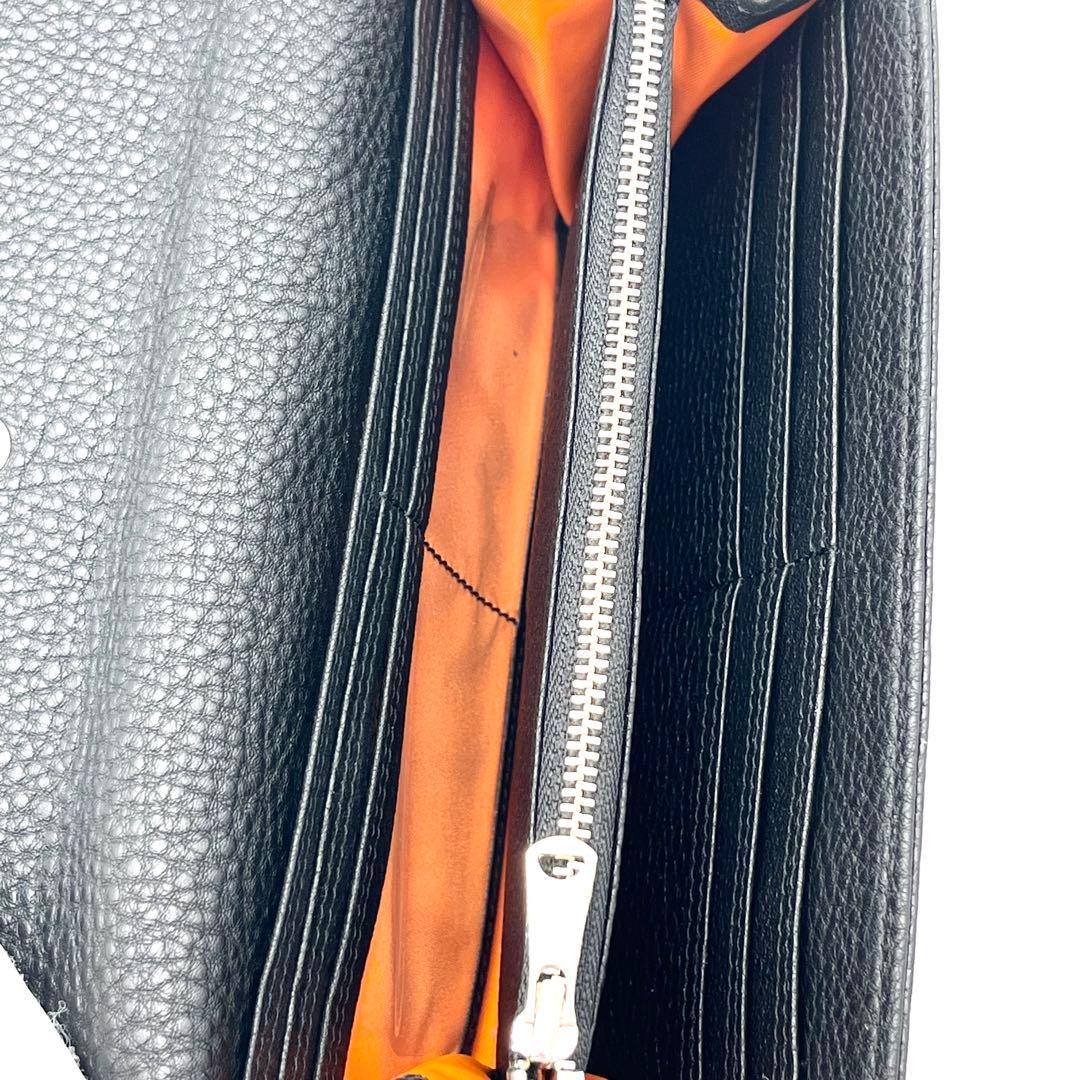 【新品未使用品】PORTER 長財布　CALM シュクリンクレザー　ブラック