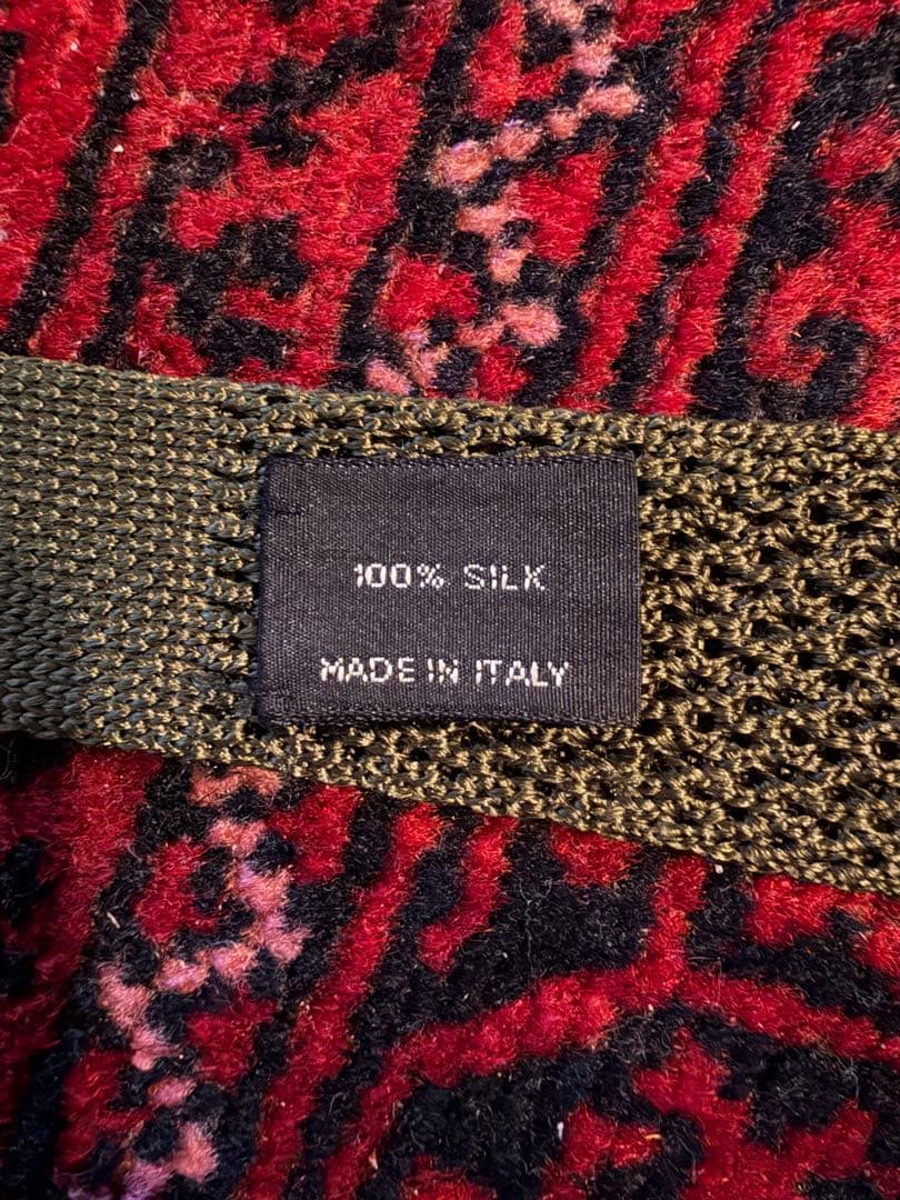 トムフォード ニットタイ　グリーン