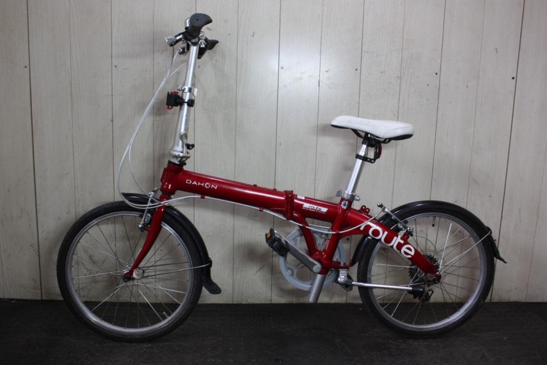 DAHONダホン ROUTE 20インチ アルミ シマノ7段 折り畳み自転車