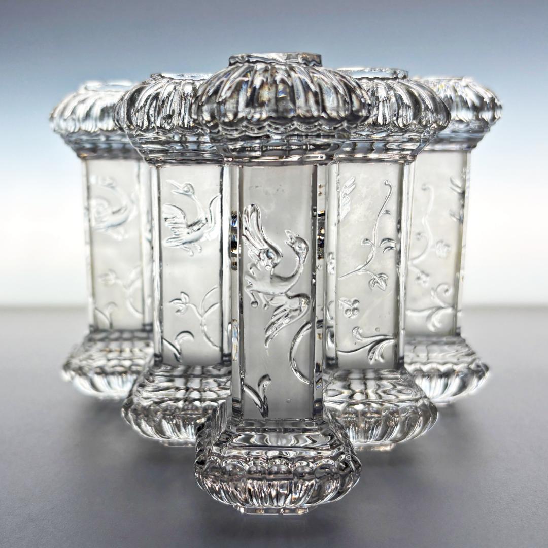 レア オールド バカラ ルネッサンス デポリ ナイフレスト 6本 セット 箸置き