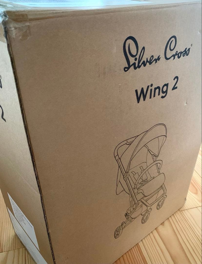 【はやいもの勝ち❗️】超格安価格✨　シルバークロスベビーカー Ｗing2