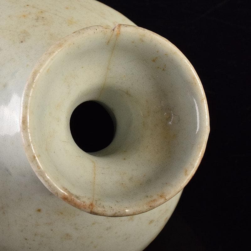 朝鮮美術　李朝　高麗白磁　徳利　V　R7998