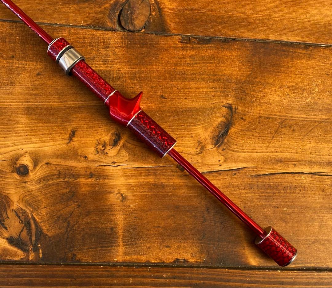 超軽量　カーボンロッド　アジングロッド　C612UL 6ft ベイトロッド