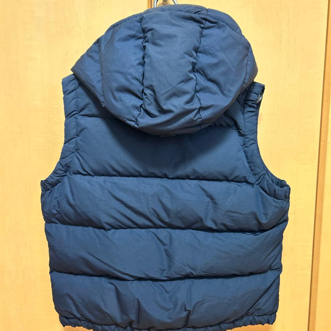 ポロ・ラルフ・ローレン フード付きダウンベスト ネイビー