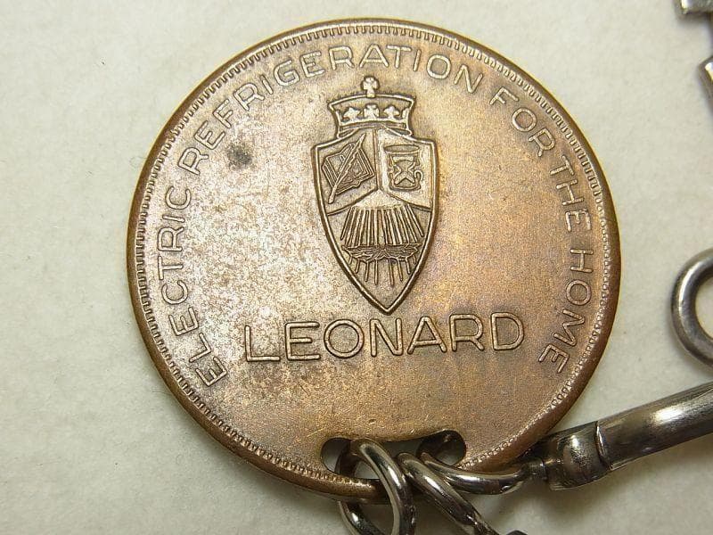 《k250》１９３３年 シカゴ万国博覧会 Leonard社 記念キーフォルダー