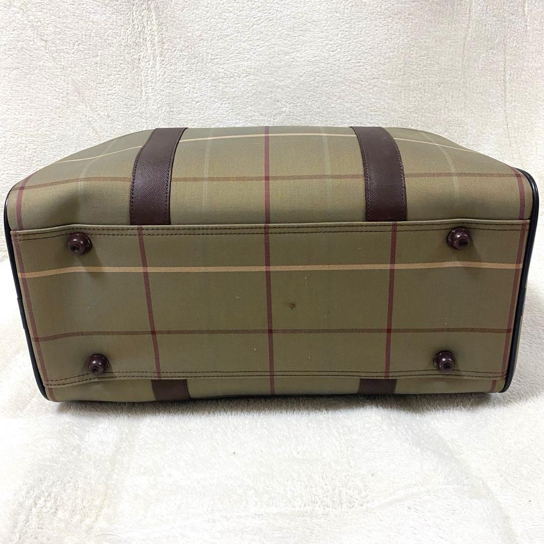 Burberrys/ボストン/バッグ/玉虫/ノヴァチェック/ビンテージ