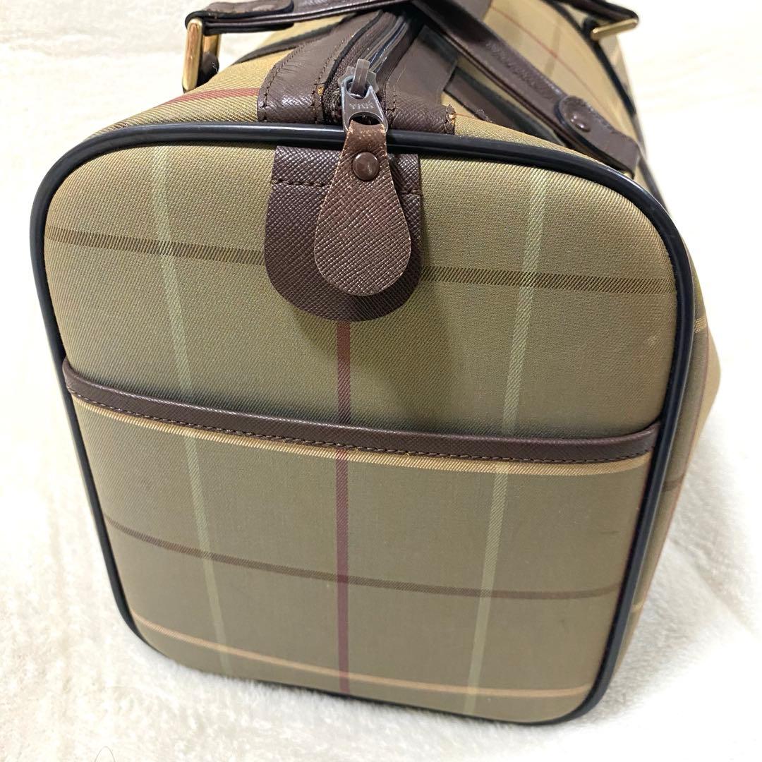 Burberrys/ボストン/バッグ/玉虫/ノヴァチェック/ビンテージ