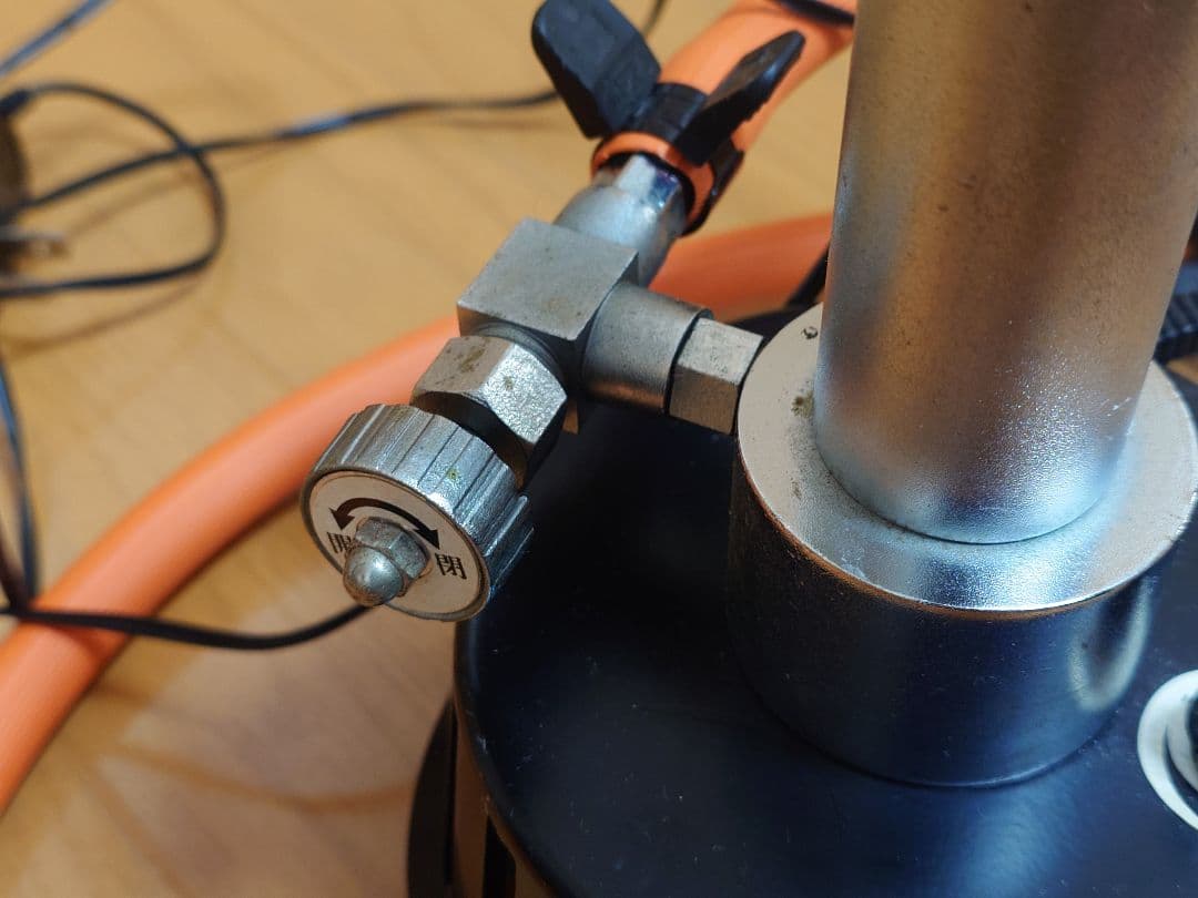 きなりガラス ファンバーナー③