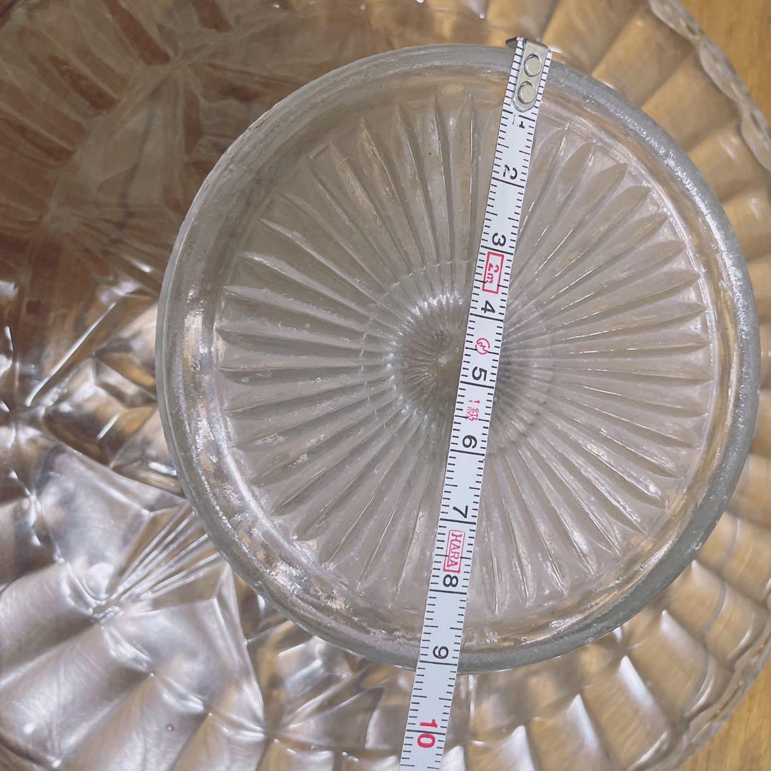 ケーキ スタンド ガラス アンティーク イギリス