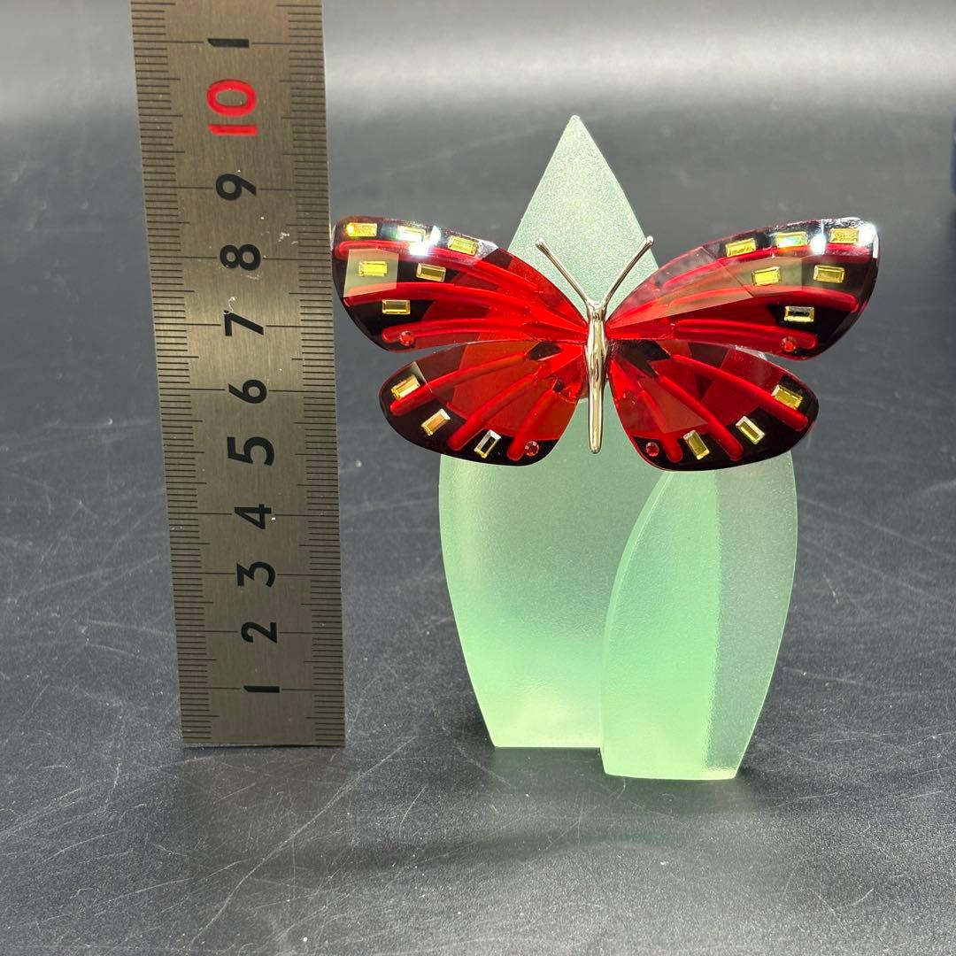 箱付き　スワロフスキー 置物 インテリア バタフライ アデナ 　no.175