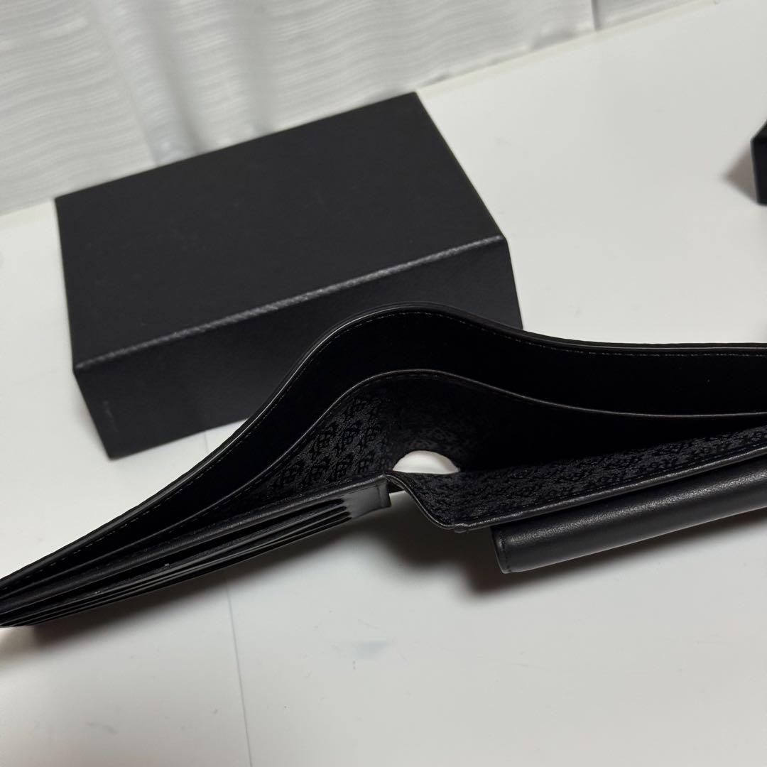 ⭐️未使用級⭐️ ダンヒル　アボリティーズ　二つ折り財布　ビルフォード　ブラック