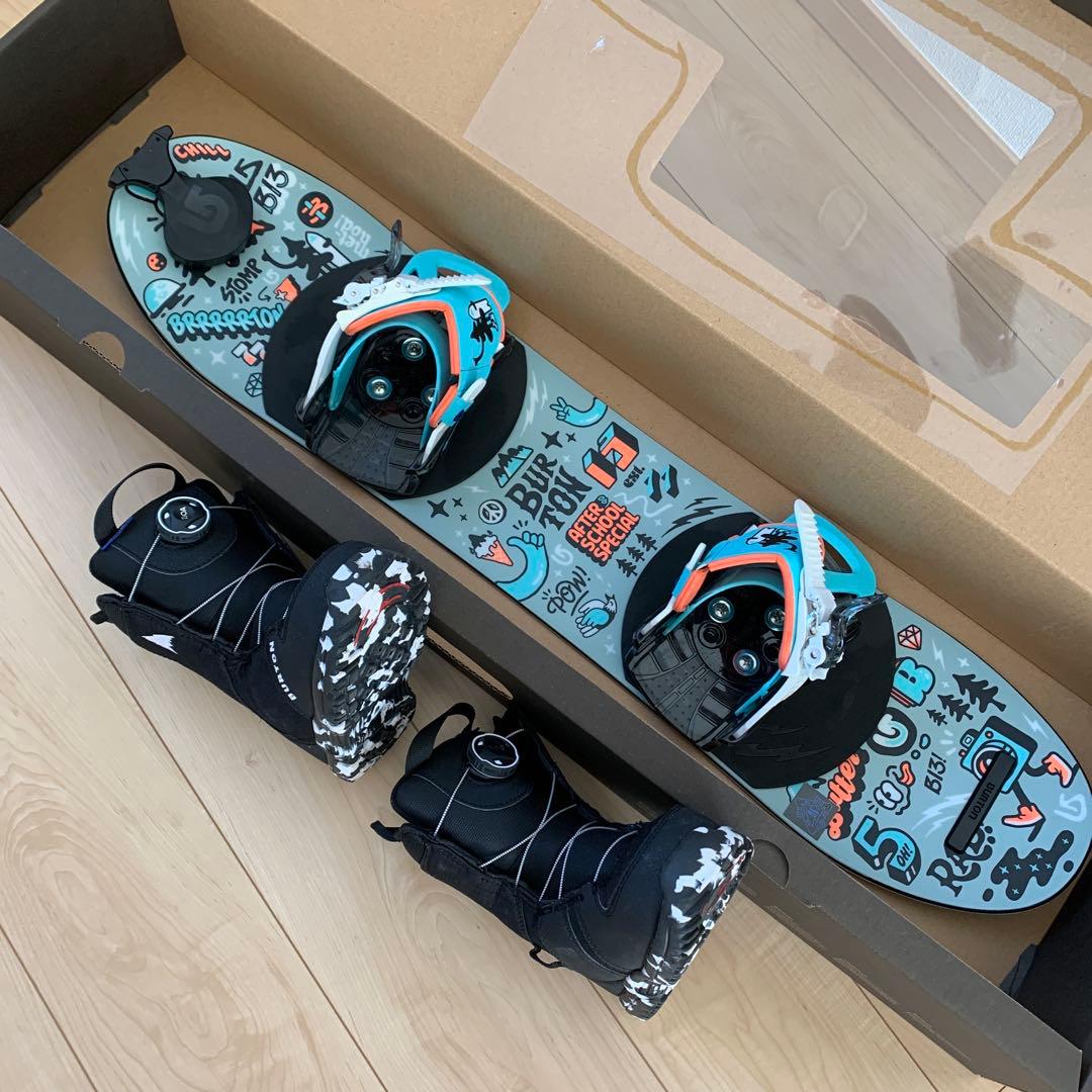 【値下中】Burton(バートン) キッズ スノーボード 90セット