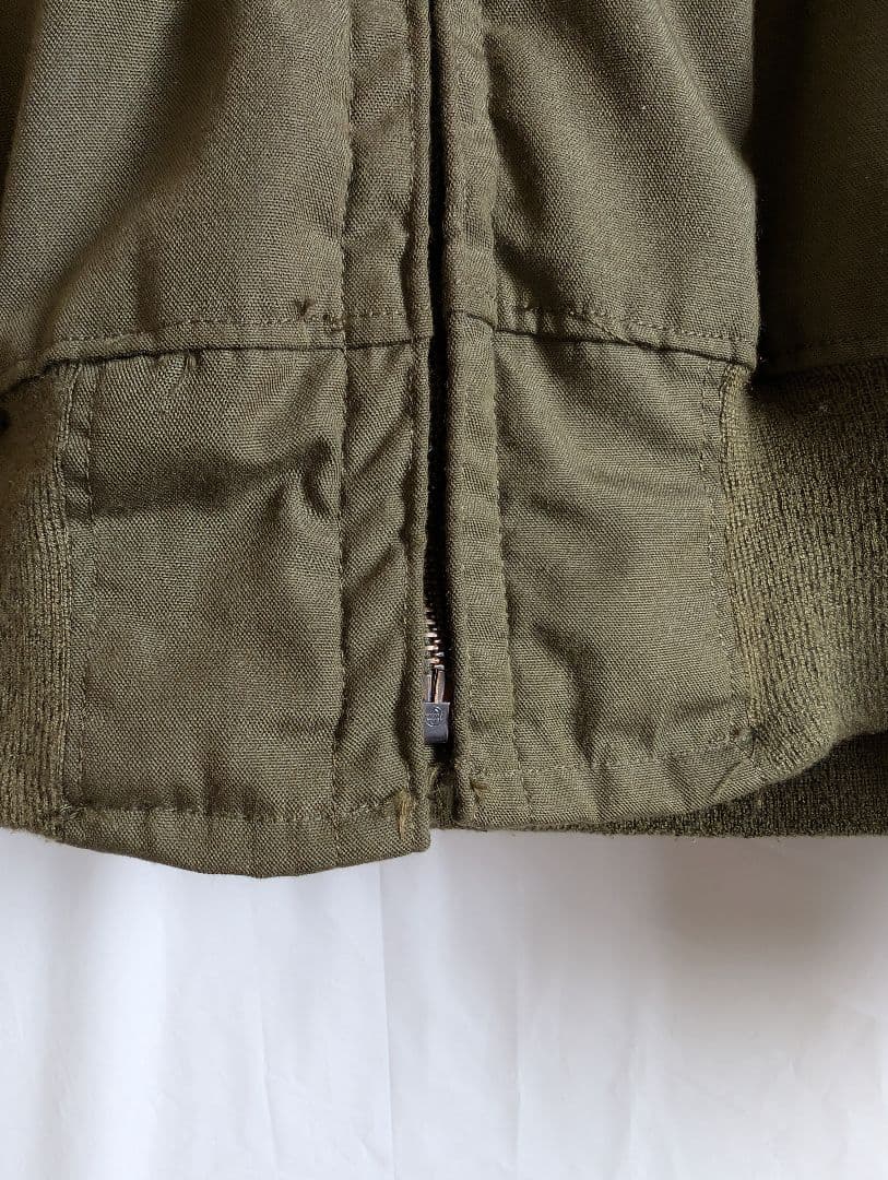 デッド US ARMY フライトジャケット M-R ヴィンテージ ヘリクルー