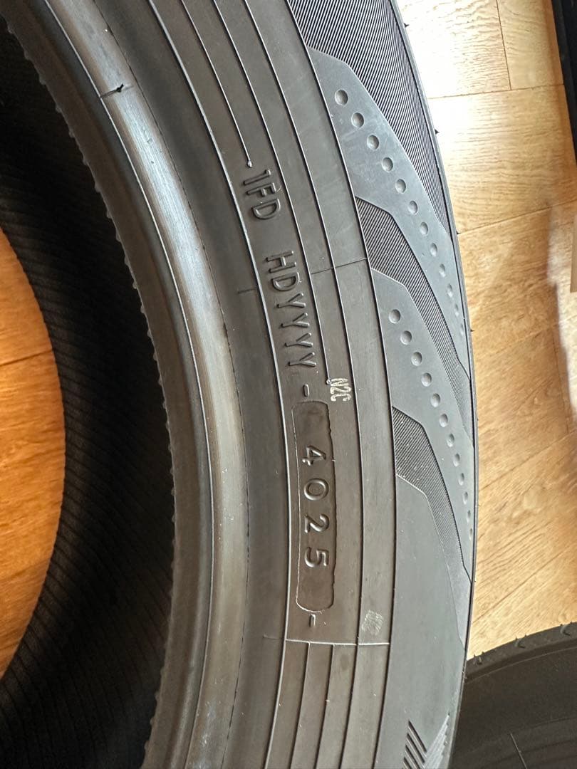 mk1208　18インチ サマータイヤ 2本セット（アルファード新車外し）