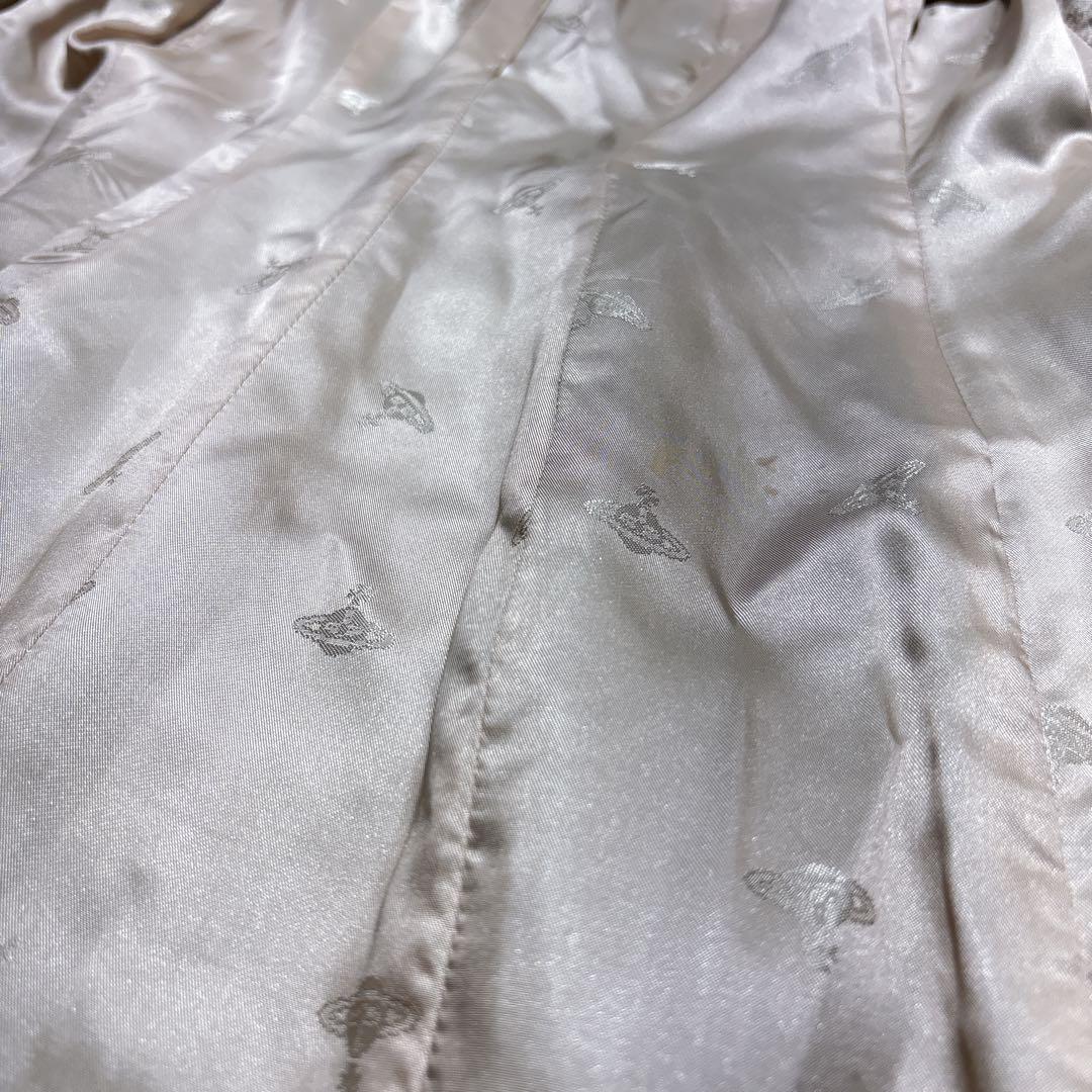 【美品】ヴィヴィアンウエストウッド　カシミヤ　裏地総柄　40 ブラック　オーブ