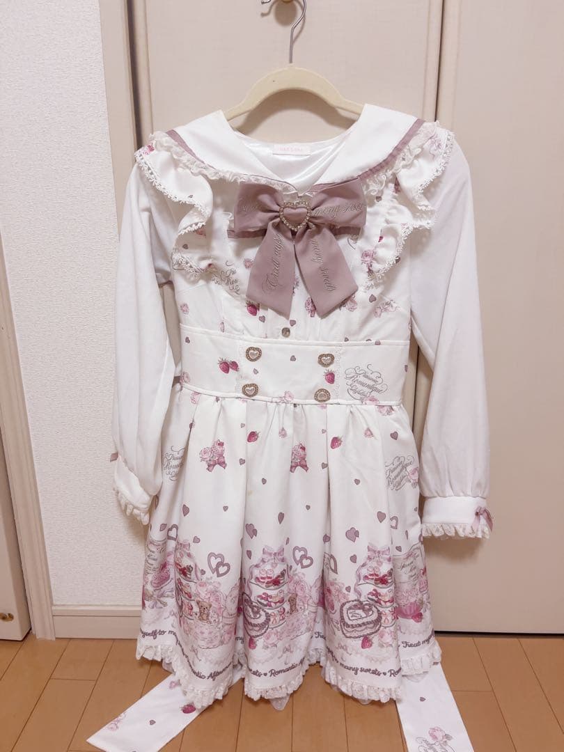 LIZLISA Many Hearts Afternoontea ワンピース