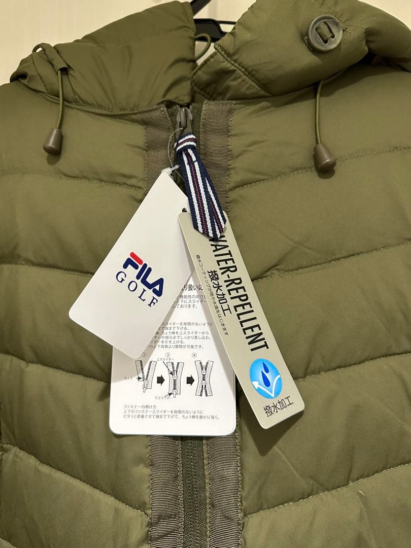 FILA GOLF ダウンジャケット 3L オリーブグリーン