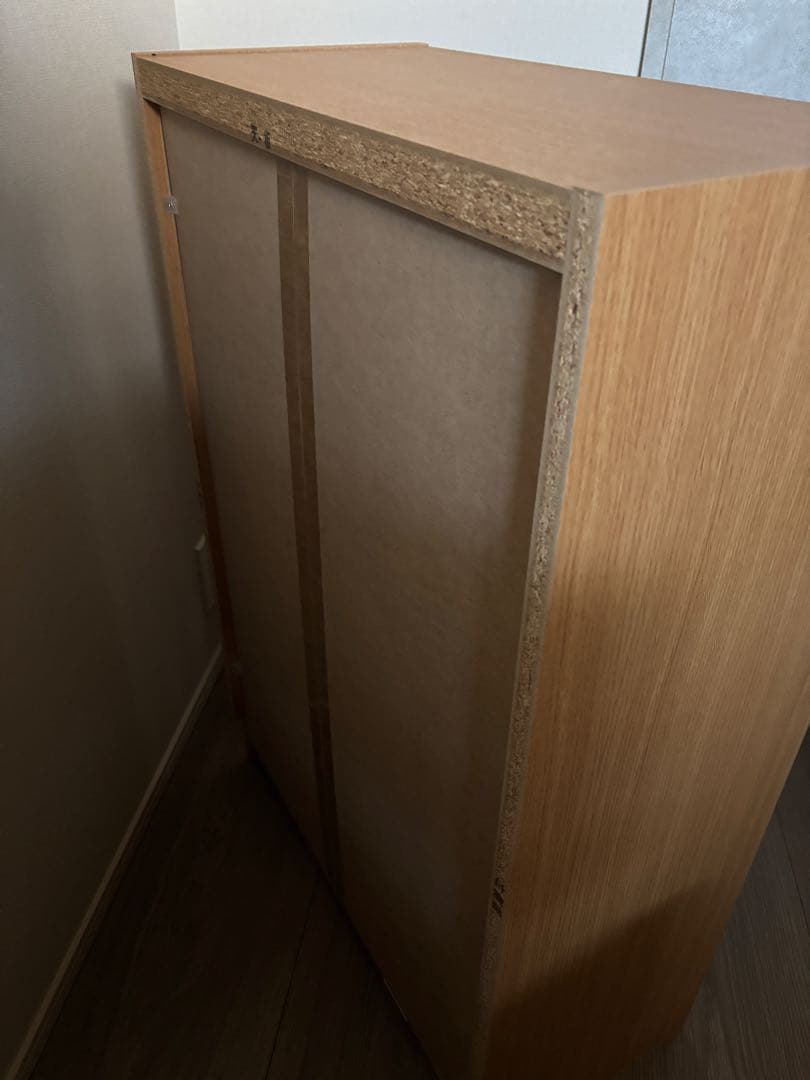 3段本棚　ナチュラルウッド