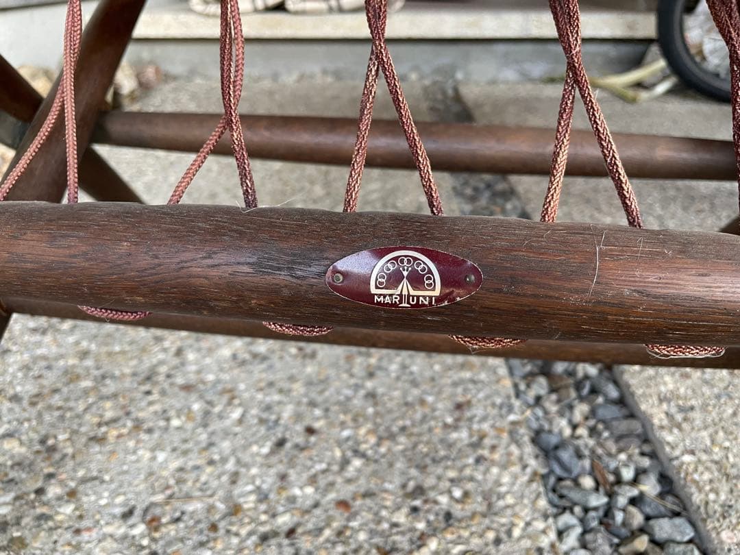 MARUNI社製ヴィンテージ折りたたみチェア