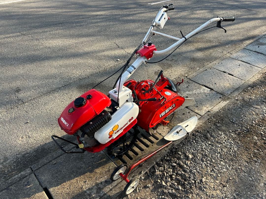 宮崎　イセキ　管理機　畝立て　 KC33 耕運機　3.5馬力 畝上げ 溝掘り