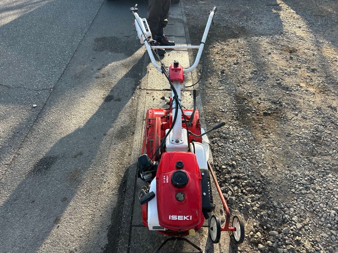 宮崎　イセキ　管理機　畝立て　 KC33 耕運機　3.5馬力 畝上げ 溝掘り
