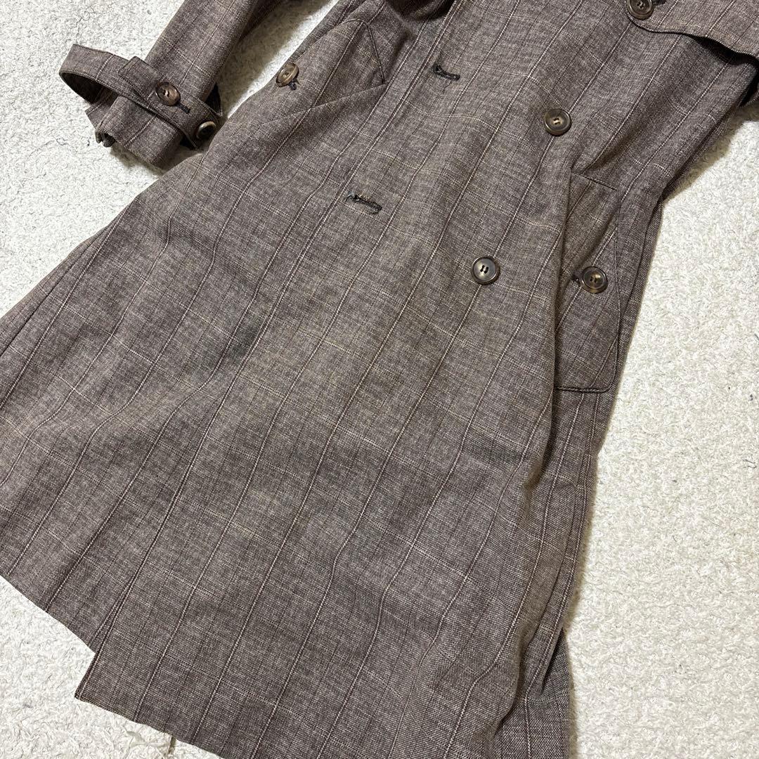 MARNI マルニ　イタリア製　トレンチコート　ダブルブレスト　ベルト　コットン