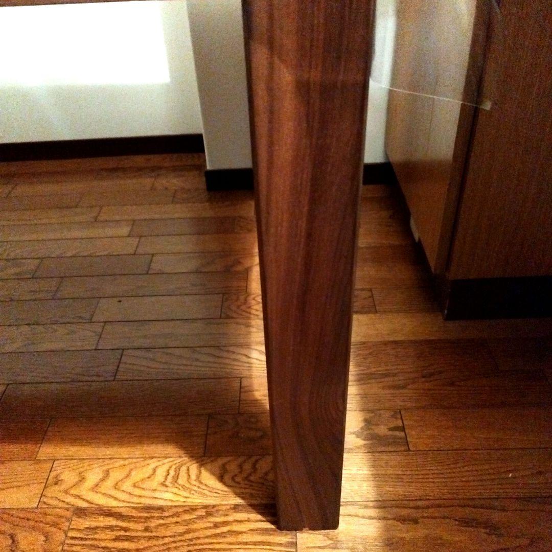 ウォールナット ダイニングテーブル150　ニトリ