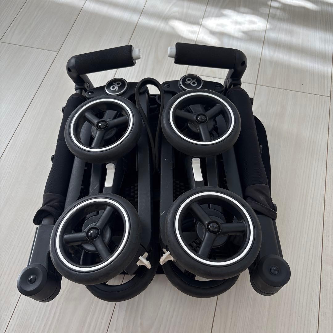 gb ポキット　オールテレイン　ベルベットブラック　折りたたみ　サイベックス