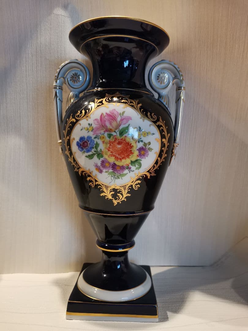 マイセン　花瓶　青★早いもの勝ち★