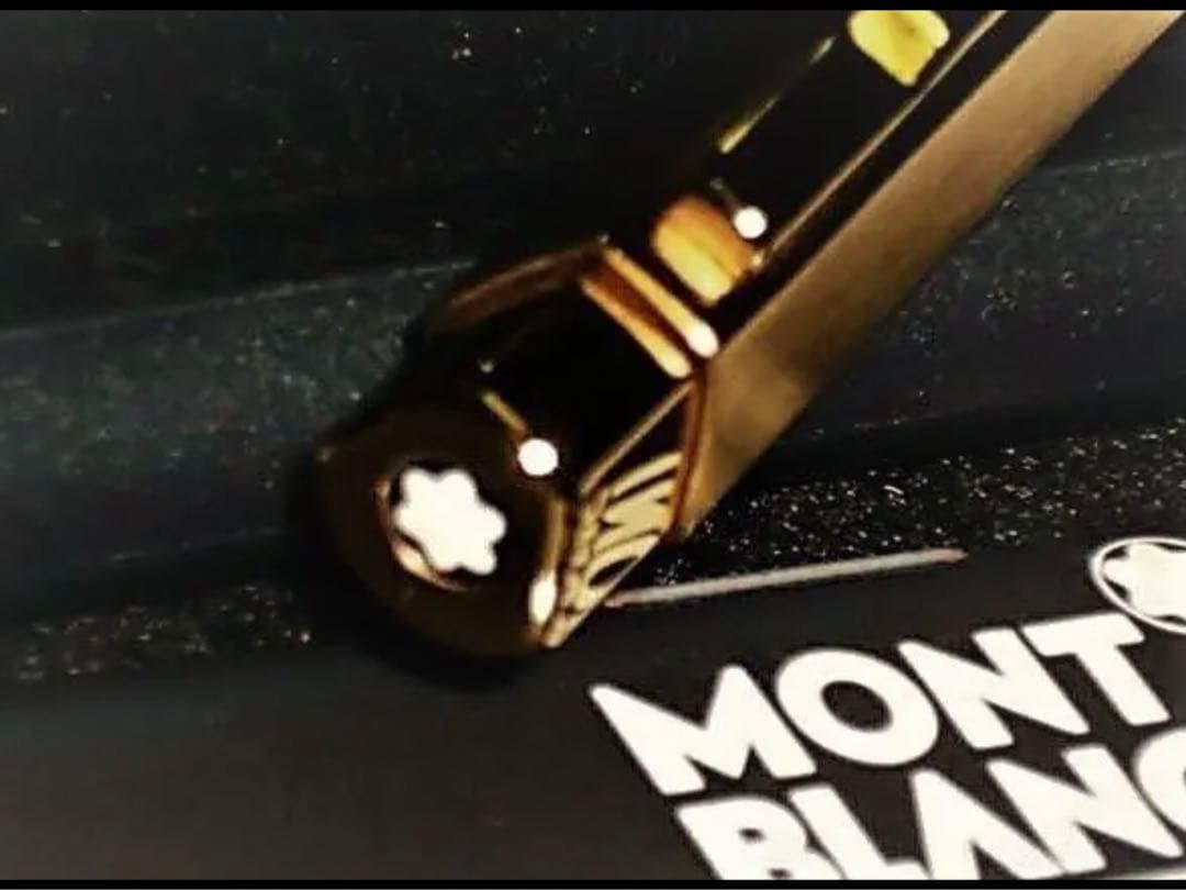 モンブラン　★１本は欲しい総金張りチタンボディ★稀少な価値ある逸品No20280