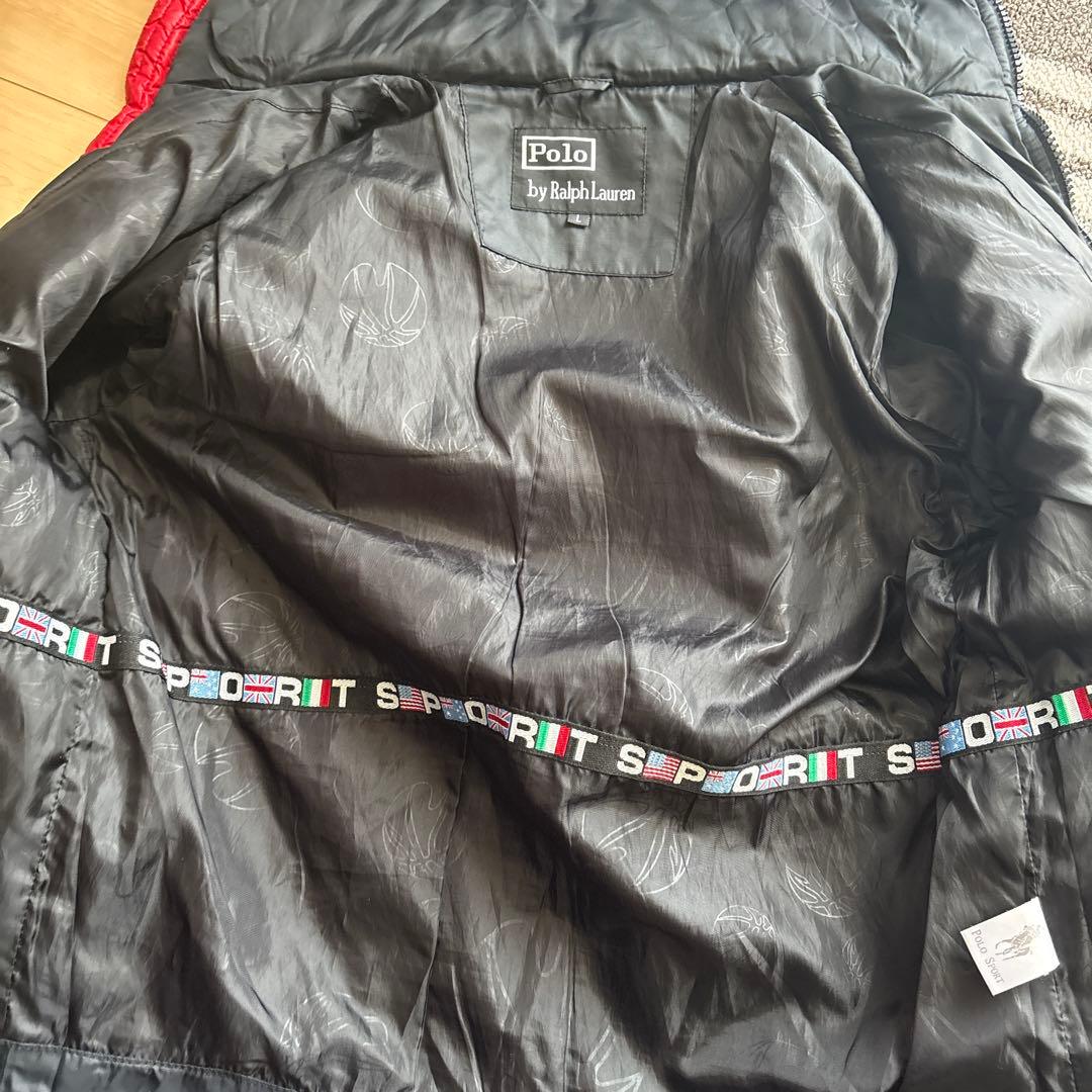 Polo By Ralph Laurenビックポニー/ブラックダウンジャケット