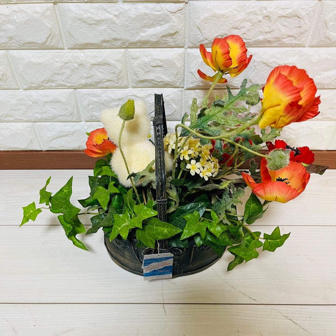 エミリオロバ　造花　アートフラワー　ラナンキュラス　高級造花