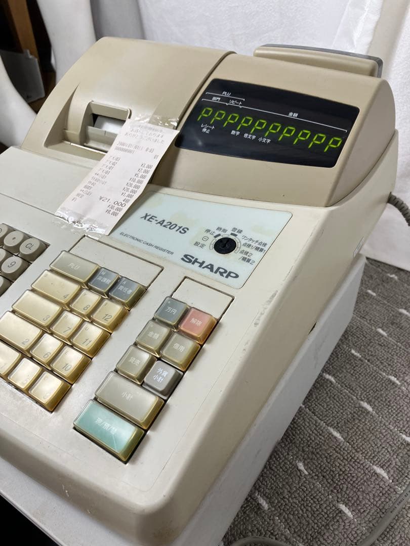 SHARP 電子レジスター XE-A201S