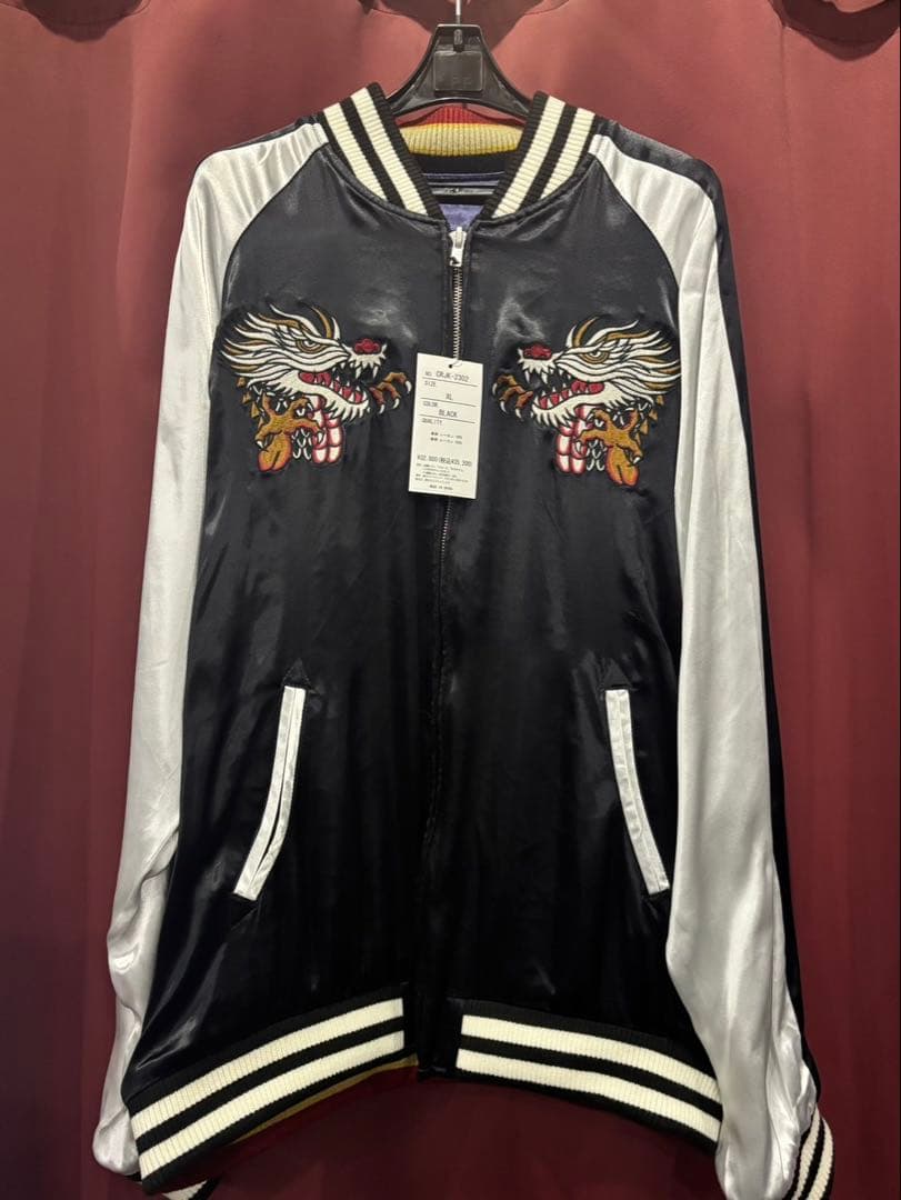 クローズ×WORST坊屋春道＆河内鉄生 モデル 刺繍 リバーシブル スカジャン