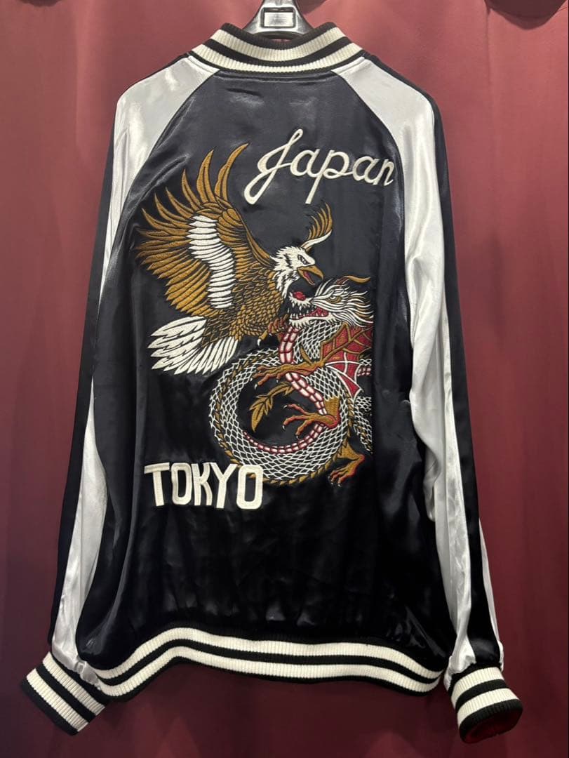 クローズ×WORST坊屋春道＆河内鉄生 モデル 刺繍 リバーシブル スカジャン