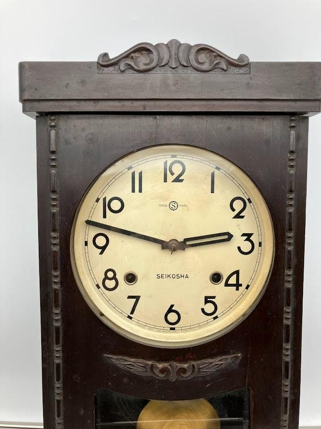 SEIKOSHA　掛け時計　昭和レトロ振り子時計
